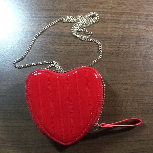 Urban Outfitters Handbags - Urban Outfitters red heart mini purse